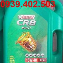 DẦU ĐÔNG CƠ CASTROL CRB MULTI  CF- 4 15W40 5 lít