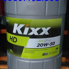 DẦU ĐỘNG CƠ KIXX HD API CF-4 20W50 25 lít
